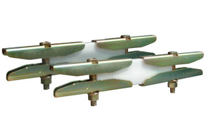 Chatsworth Insulator BAR KIT; 0.38INW; White; Cable - 10842-001