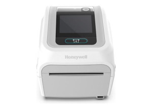 Honeywell PC45D110000301 industrial label printer front view with control panel