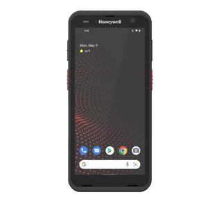 Honeywell CT70-5NB-UVX-BAT-1 mobile computer front view with display screen