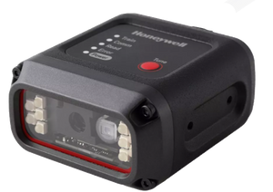 HF800SR-R1-1V Honeywell barcode reader close-up of optical lens and scan window