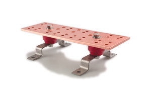 Chatsworth PBB Pattern Busbar; 4INH X 12INW X 1/4IND - 40153-012