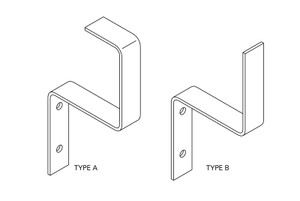 Chatsworth Wall Cable Support Bracket; 6INW X 10INH - 10900-500