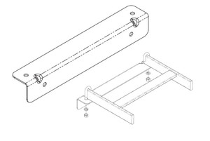 Chatsworth Wall Angle Support KIT 3/16IN; 11INW X - 11421-109