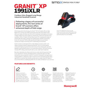 Honeywell Granit XP 199Xi 1D/2D Barcode Scanner