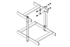 Chatsworth Cable Runway Standoff Support KIT; 12INH; - 31470-E12