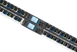 Chatsworth Switched Econnect PDU; Black; Vertical; - EA-5016-C