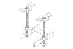 Chatsworth Threaded Ceiling KIT M16 X 2M - 11310-094