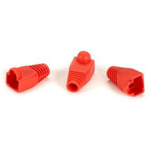 Black Box Snagless Cable Boot - RED 50-PACK - FMT720