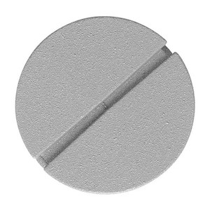 Hubbell S1RPLUG100GRY Flush Replacement Plug