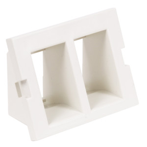 Hubbell IM2IA15W 2 Port Keystone