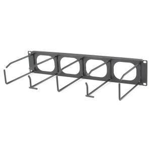 Hubbell Horizontal Cable Manager M-Series Rail Mounted 3 Uni