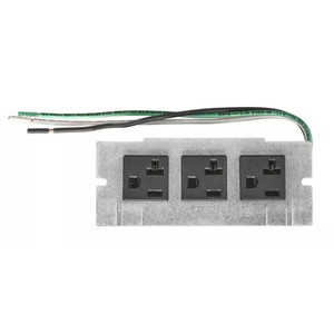 Hubbell Pre-Wired Device Plate PWFBMP3R - 20A