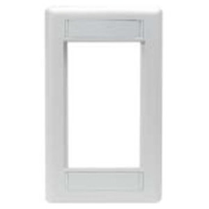 Hubbell iStation Modular Plate Frame Single Gang White