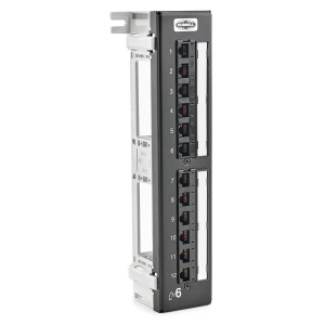 Hubbell HP612 12 Port Surface Mount Panel