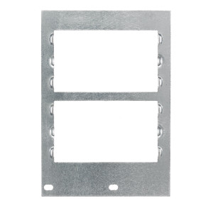 Hubbell Mounting Plate 10-Gang Series Double 6-Unit - FB10MP