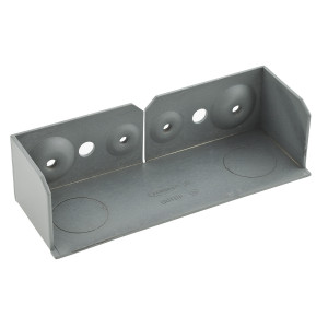 Hubbell Metal Raceway End Cap HBL4750 Series Gray - HBL4710B