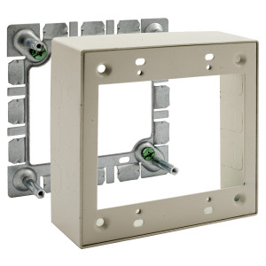 Hubbell HBL57512IVA 2-Gang Box