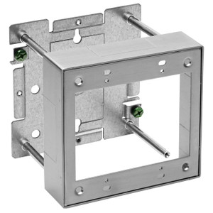 Hubbell HBLALU20472 2G BOX - Rounded Corners