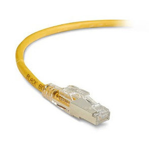 Black Box CAT6 250-MHZ Locking Snagless Stranded - C6PC70S-YL-06