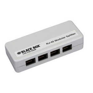 Black Box RJ45 Modular Splitter - A-pin Shielded (1) - FM810-R2