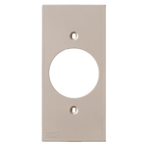 Hubbell KP720AL 1-Gang Face Plate