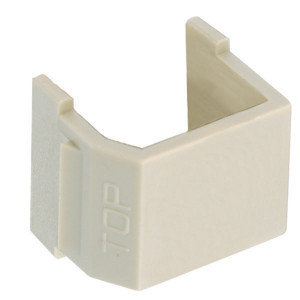 Hubbell SFSBEI10 AV Connector - Ivory