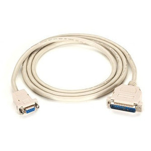 Black Box Premium RS232 AT Modem Cable DB9F/DB25M - EVMTBMC-0050