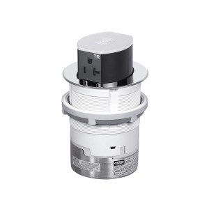 Hubbell RCT620CH Pop Up Receptacle