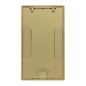 Hubbell 24GTCVRBRS Tile Cover - Brass