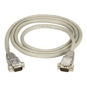 Black Box RS232 Shielded Cable - Metal Hood DB9 - EDN12H-0005-MM