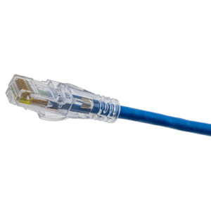 Hubbell HCL6AB07 Cat6A Riser Patch Cord – 7 ft – Blue