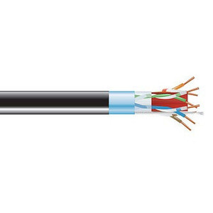 Black BOX CAT6A 650-MHZ Solid Ethernet Bulk - C6ABC51S-BK-1000