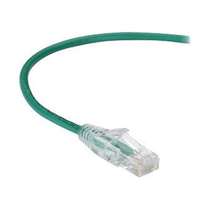 Black Box CAT6 250-MHZ Snagless 28AWG Stranded - C6PC28-GN-01