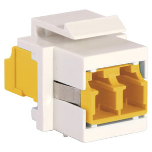 Hubbell SFFLCSYBK LC-Duplex Connector