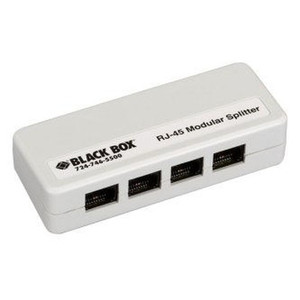 Black Box RJ45 Modular Splitter - B-pin Unshielded - FM805-R2