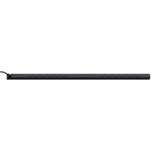 Hubbell InSight Basic Power Distribution Unit 20 Amp L5-20P Plug 6 Foot Cord Black - PV72BA20AA-6