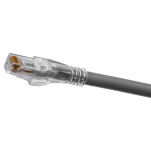 Hubbell HC6AGY15 Cat6A Patch Cord – 15 ft – Gray