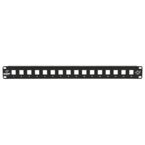 Black Box Multimedia Patch Panel - 1U 16-PORT - JPMT1016A