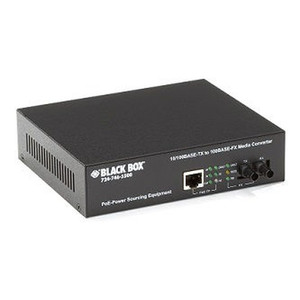 Black Box Fst Eth Poe Med Conv 10/100MBPS Cop To - LPM601A
