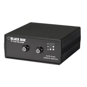 Black Box Desktop RJ45 3 TO 1 CAT6 Ethernet 10G Manual - SW1031A