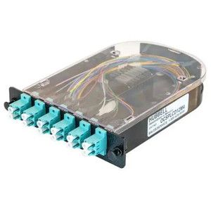 Hubbell OCSPLCD12M4 12 Fiber Aqua LC Duplex OM4/OM3