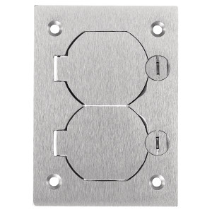 Hubbell SA3825 Flush Concrete Floor Box Cover