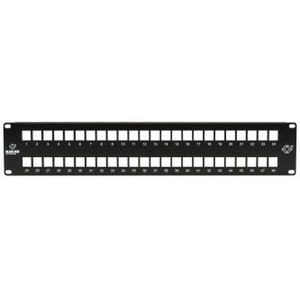 Black Box Multimedia Patch Panel - 2U 48-PORT - JPMT1048A