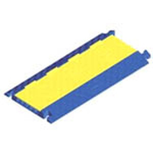 TrukTrak Modular Cable Protection System 5 Channel 36in. Trak Blue & Yellow