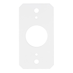 Hubbell S1R10CSPJ Single Gang Plate