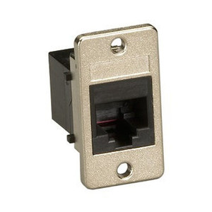 Black Box Panel-mount Coupler - Unshielded RJ45 8-WIRE - FMT1081