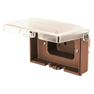 Hubbell RW15300BR Weather & Tamper Resistant Receptacle