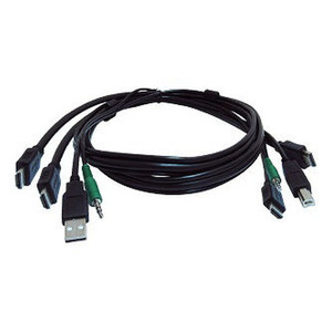 Black Box Connect ONE OR TWO HDMI ONE USB - SKVMCBL-2HDMI-10TAA