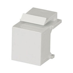 Black Box Keystone Snap Fitting - Blank White 10-PACK - FMT359-R2