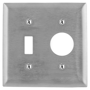 Hubbell SS17 2-Gang Toggle Plate